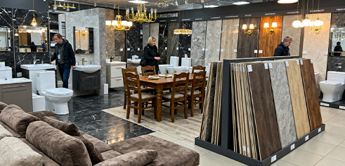 Решение проекта: стройматериалы имебель